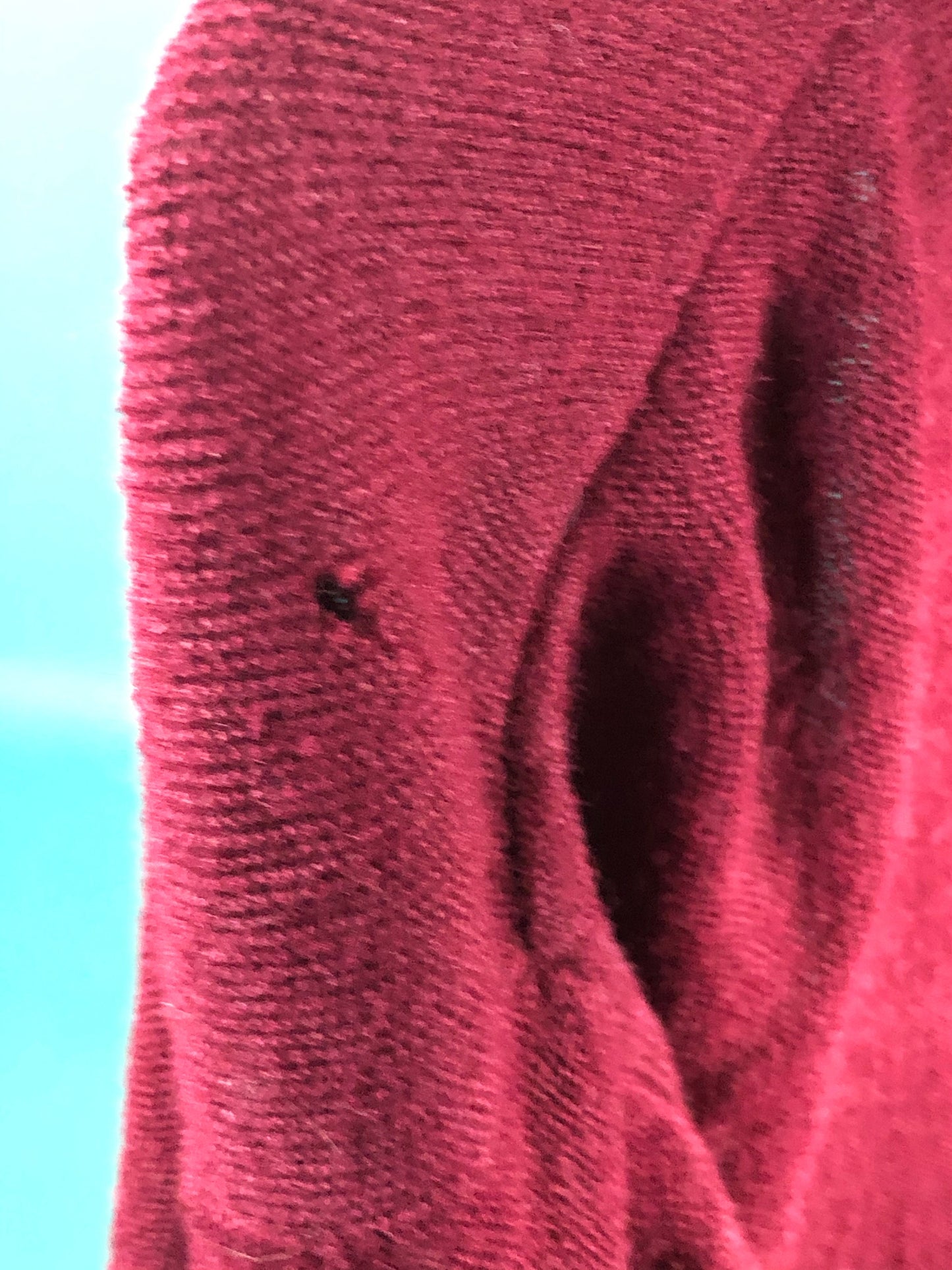 Maroon Cardigan Sweater Vintage 90s Button Down Long Sleeve Grunge Pullover size M/L